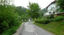 Blick auf die Wanderstrecke in Thal 